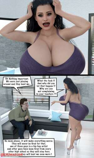 Porn comic My Mom Cant Be A Black Cock Slut. Bladoman