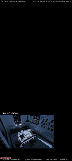 Porn comic My Neighbors Widow. Chapter 52. Rose Blue 3D