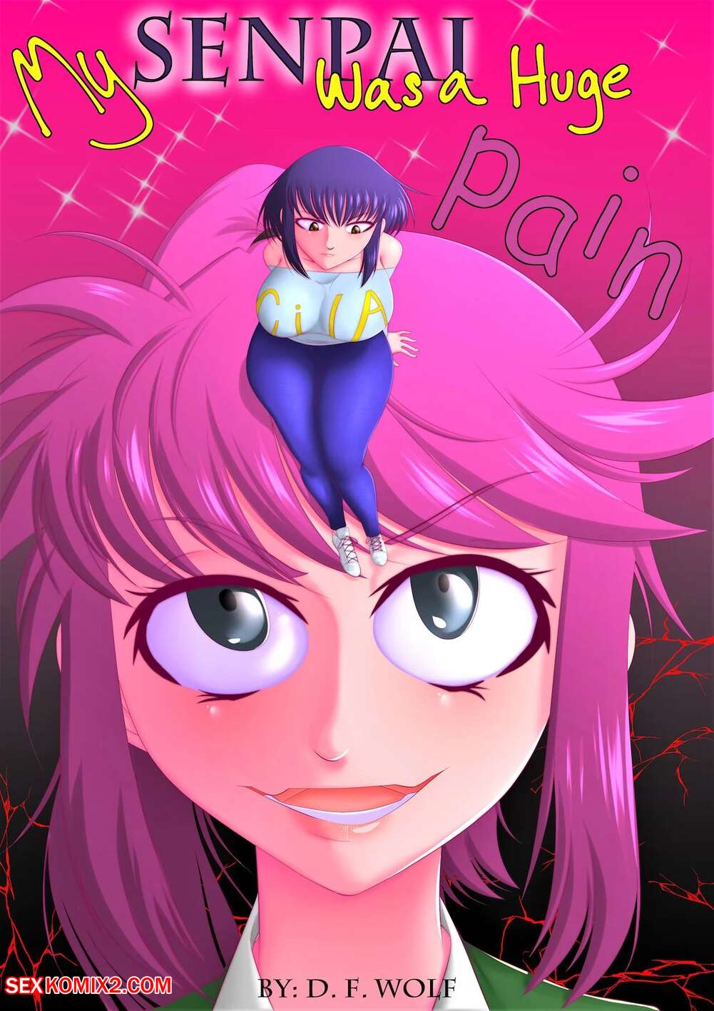 Porn comic My Senpai WAS a Huge Pain 2021 Remix. dela fry wolf