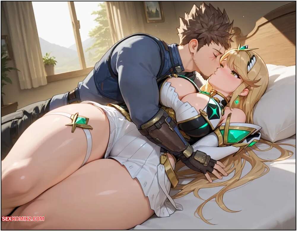 Porn comic Mythra x Rex. Loratta