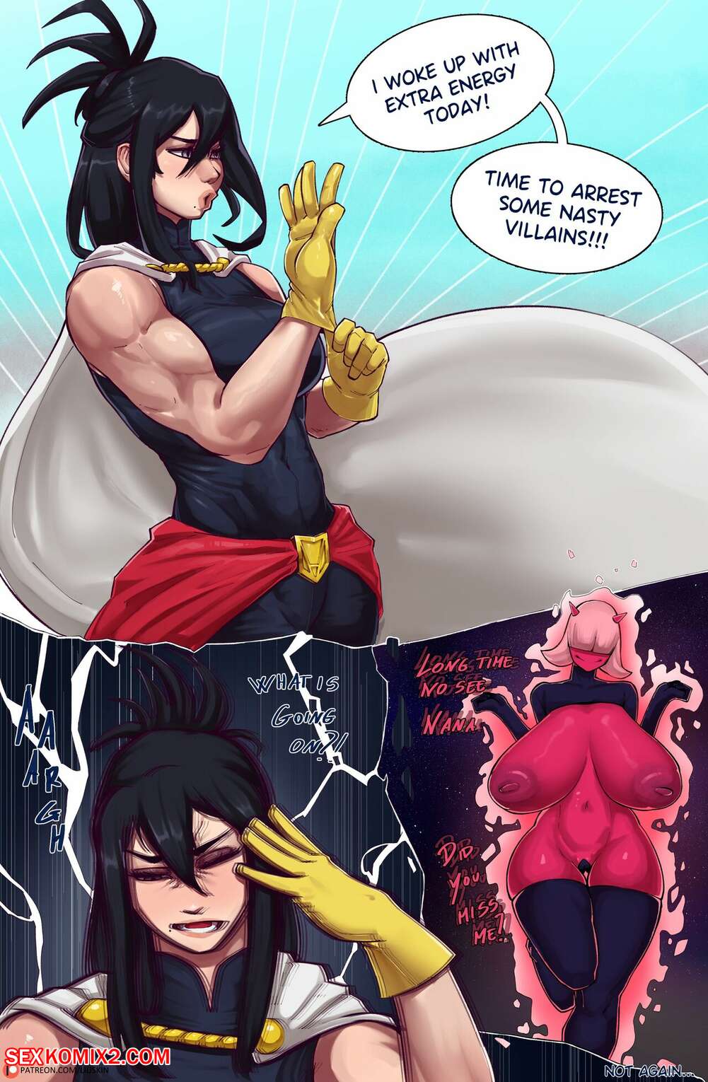 Porn comic Nana and the secret Of A quirk. Liuskin