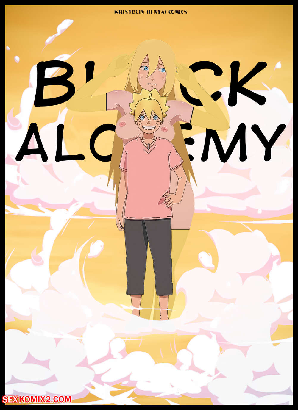 Porn comic Naruto. Black Alchemy. KristoLin