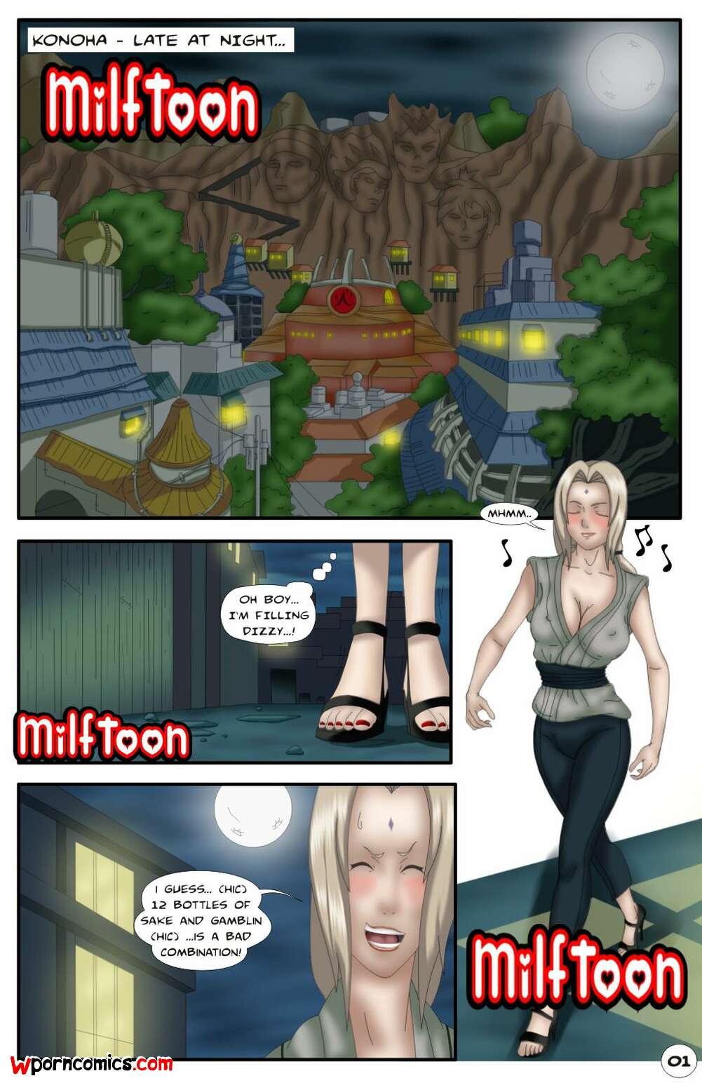 Porn comic Naruto. Chapter 1. Naruto. MILFToon.