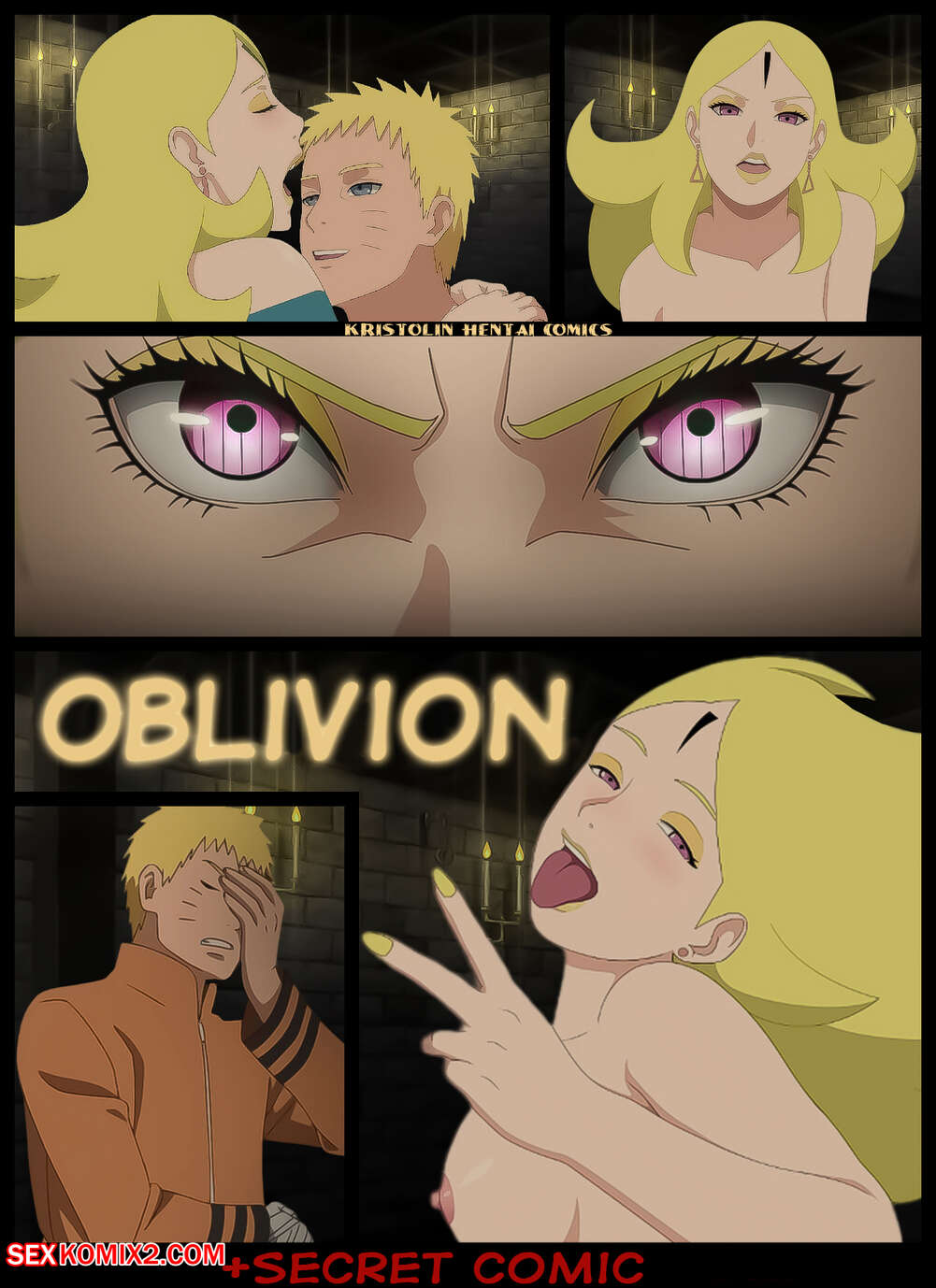 Porn comic Naruto. Oblivion. KristoLin