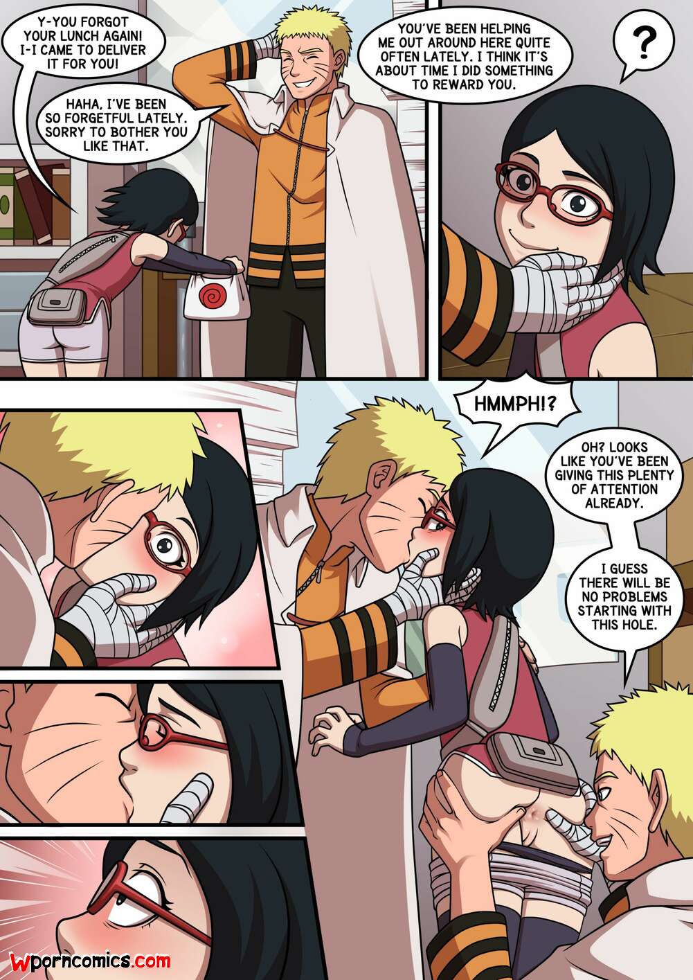 Porn comic Naruto X Sarada. Chapter 1. Naruto. Incognitymous.