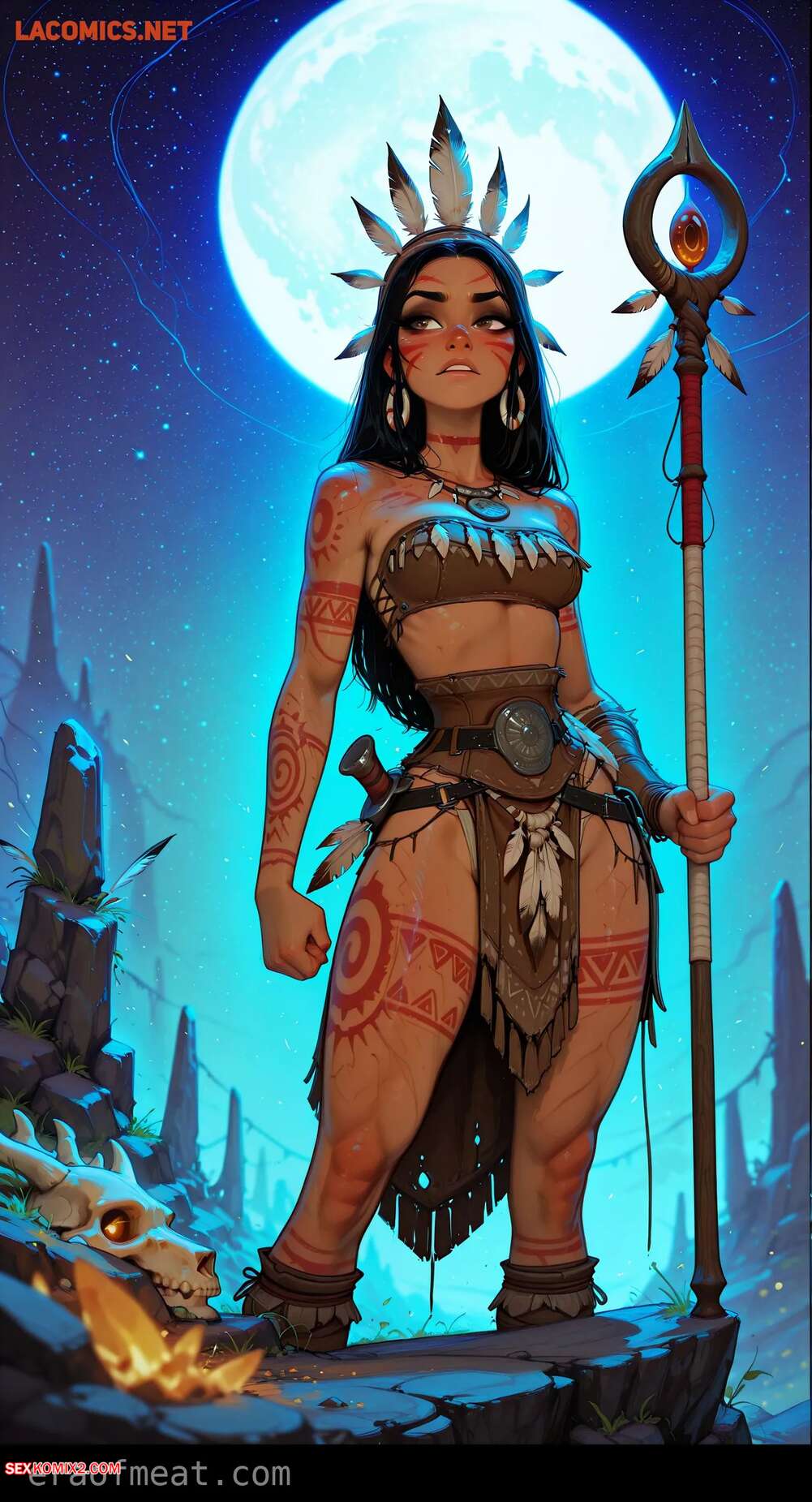 Porn comic Native American 2. Era of Meat