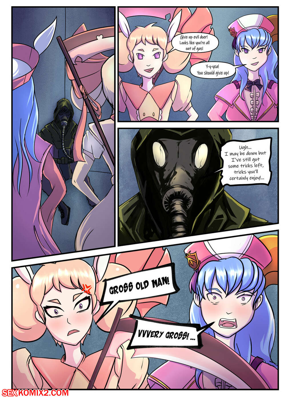 Porn comic New Heroes 1