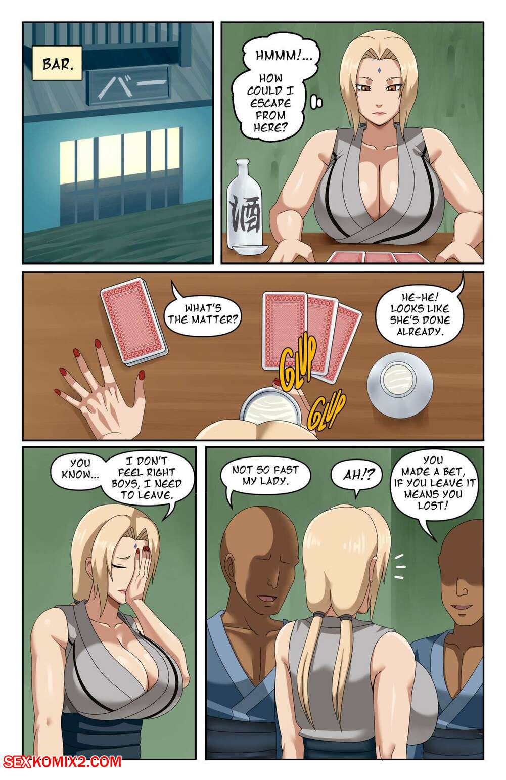 Porn comic New Tsunade Comic. Pink Pawg
