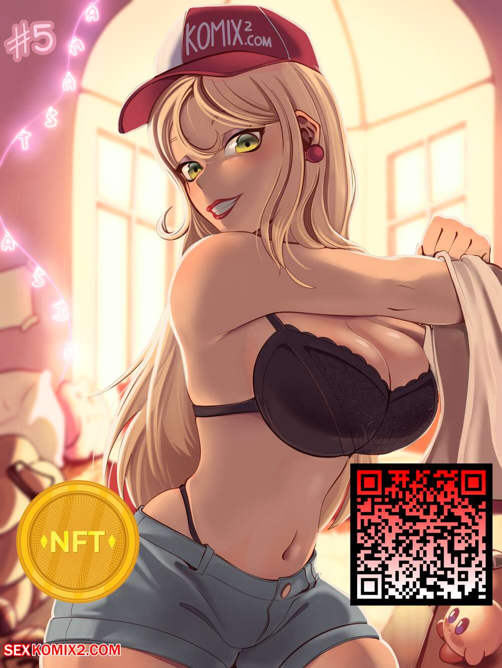 Porn comic NFT Anastasia 5. artist Kabi666. universe Kabi666.