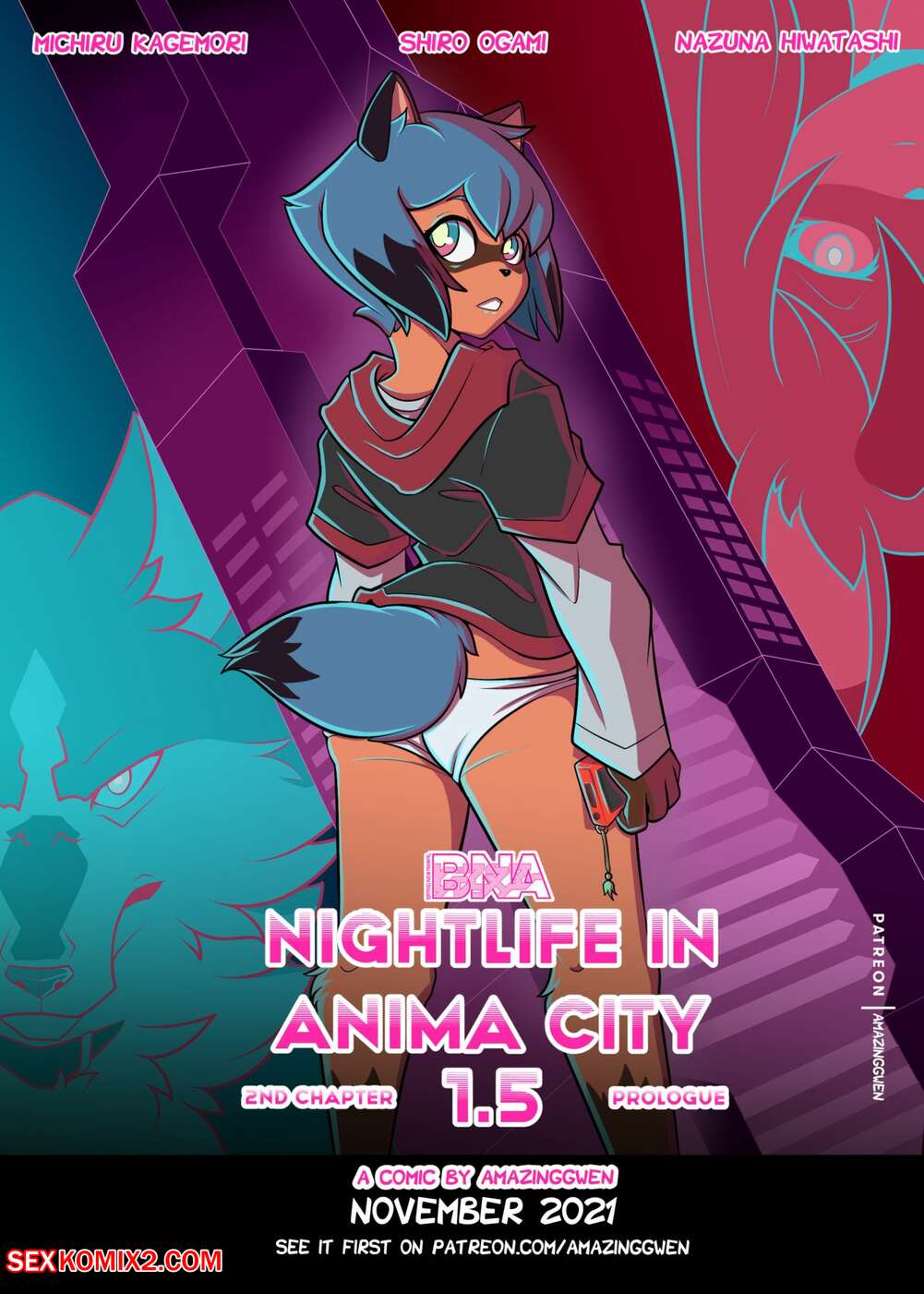 Porn comic Nightlife In Animacity 1.5. Amazinggwen