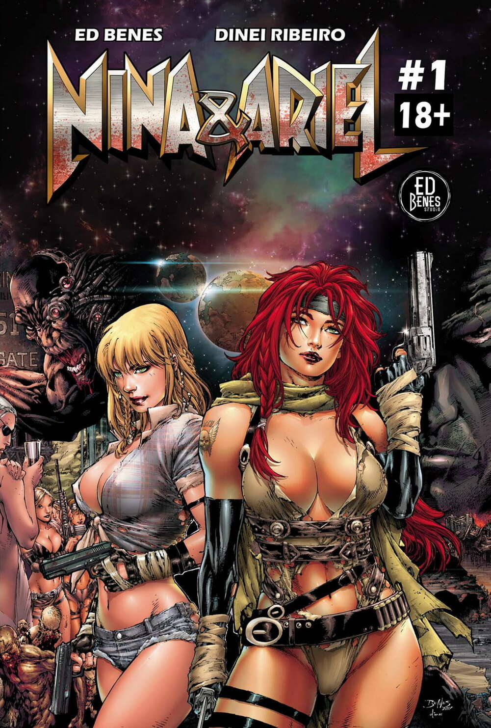 Porn comic Nina and Ariel.