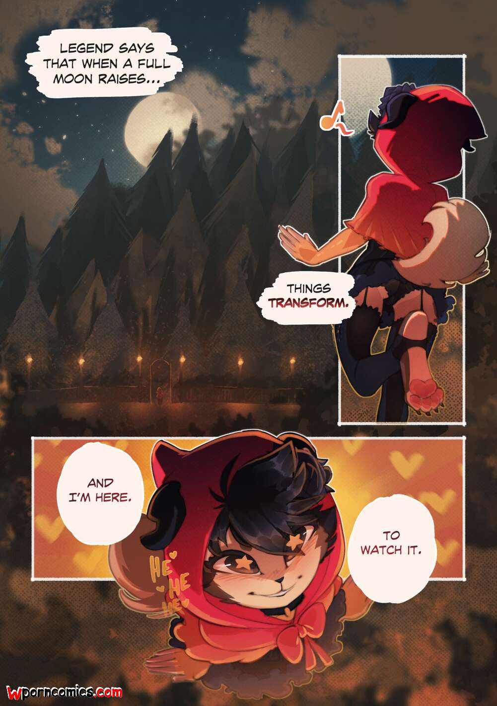 Porn comic Not So Little Red 2. Pokilewd