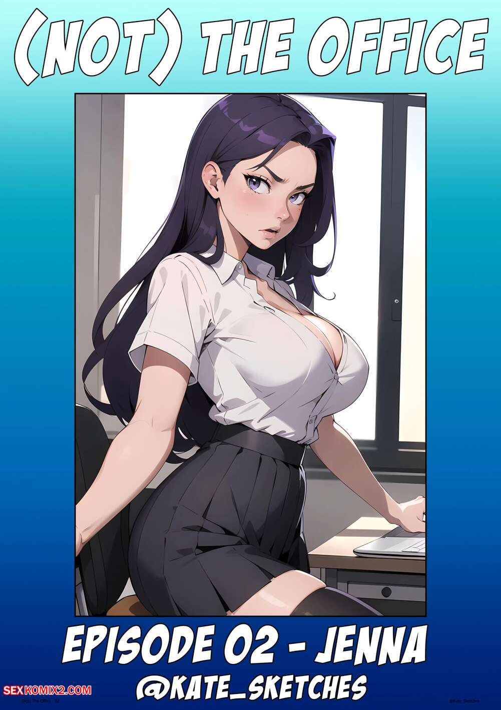 Porn comic Not The Office. Jenna Needs Some Help. Kate Sketches