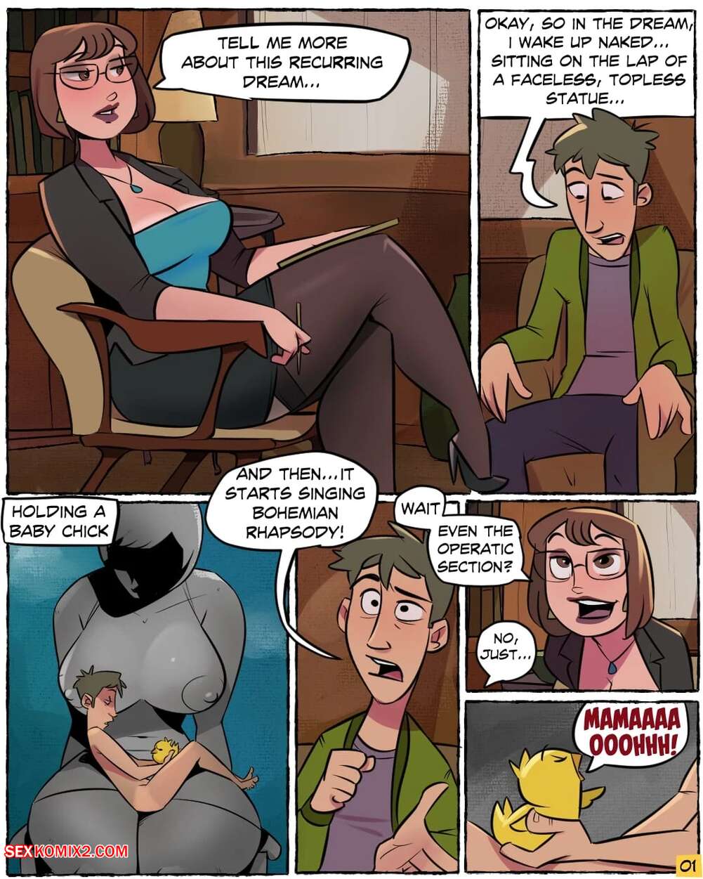 Porn comic NymphoSophia. JMoz.