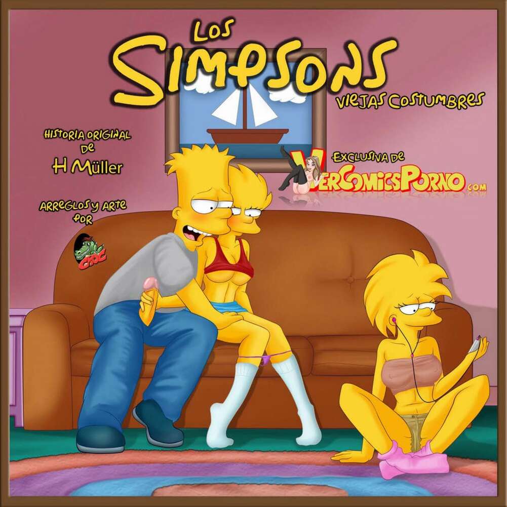 Porn comic Old Habits. Part 1. The Simpsons.