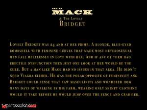 Porn comic Old Mack And The Lovely Bridget. Chapter 1. Casgra.