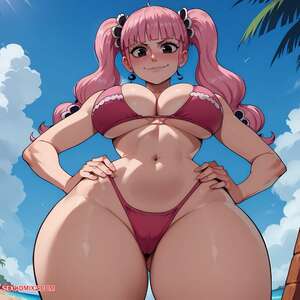 Porn comic One Piece. Perona x BBC. Floxin