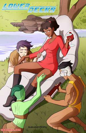 Porn comic Orgy Simulation. Star Trek. Lower Decks. Swain.