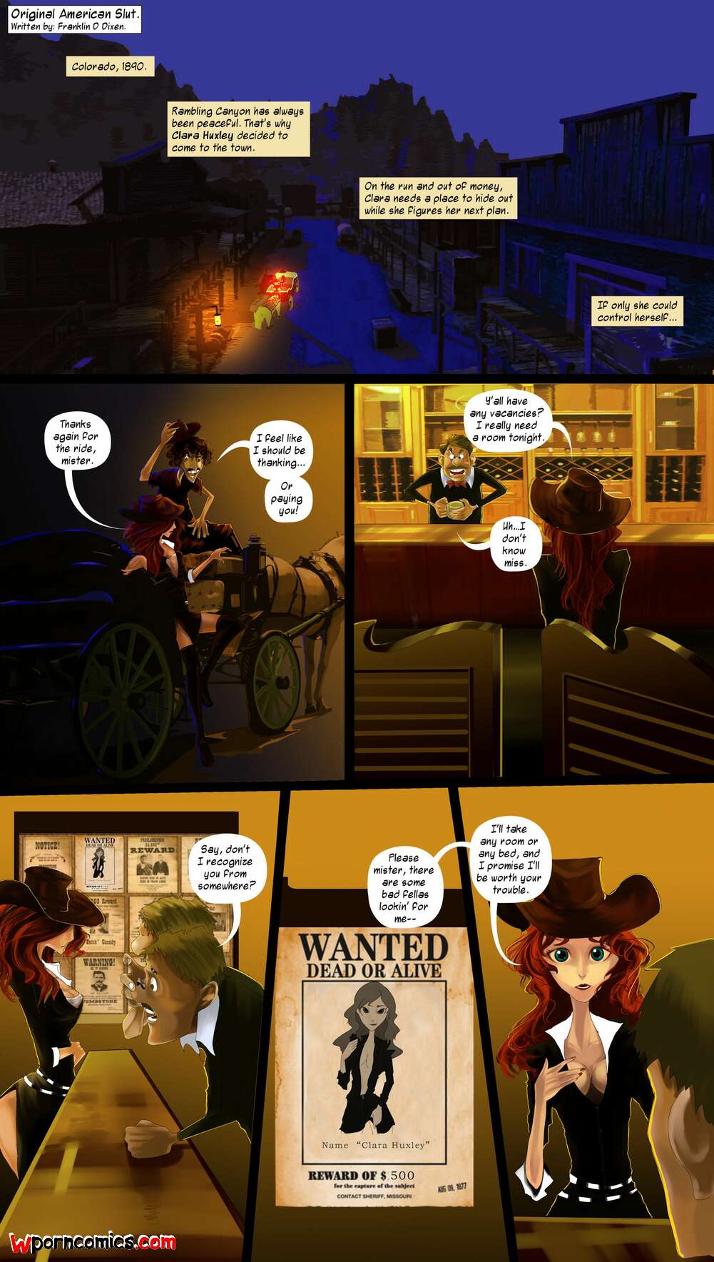 Porn comic Original American Slut. PooNnet.