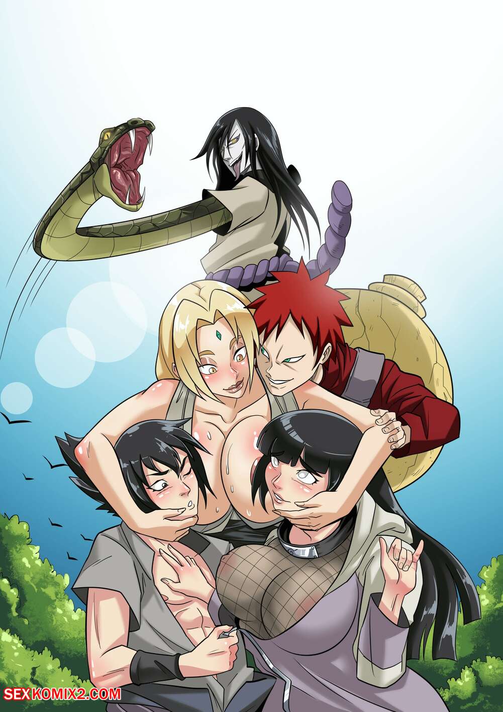 Porn comic Orochimarus Secret Jutsu 2. Kingcomix Exclusive