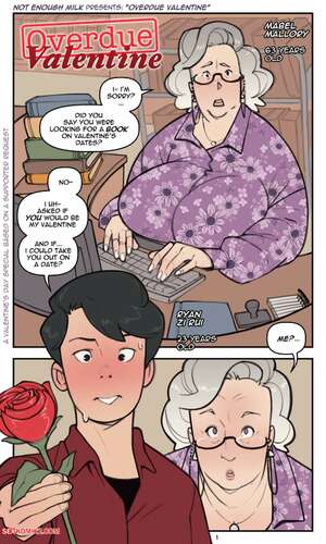Porn comic Overdue Valentine. NotEnoughMilk
