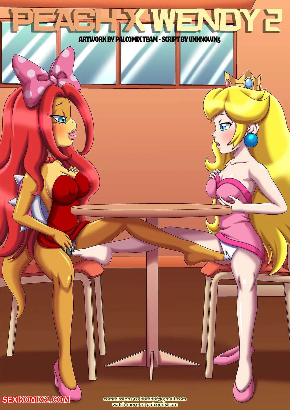 Porn comic Peach X Wendy 2. Palcomix