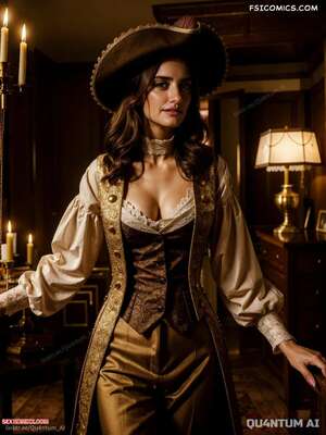 Porn comic Penelope Cruz. Pirates Of the Caribbean. QuantumAI