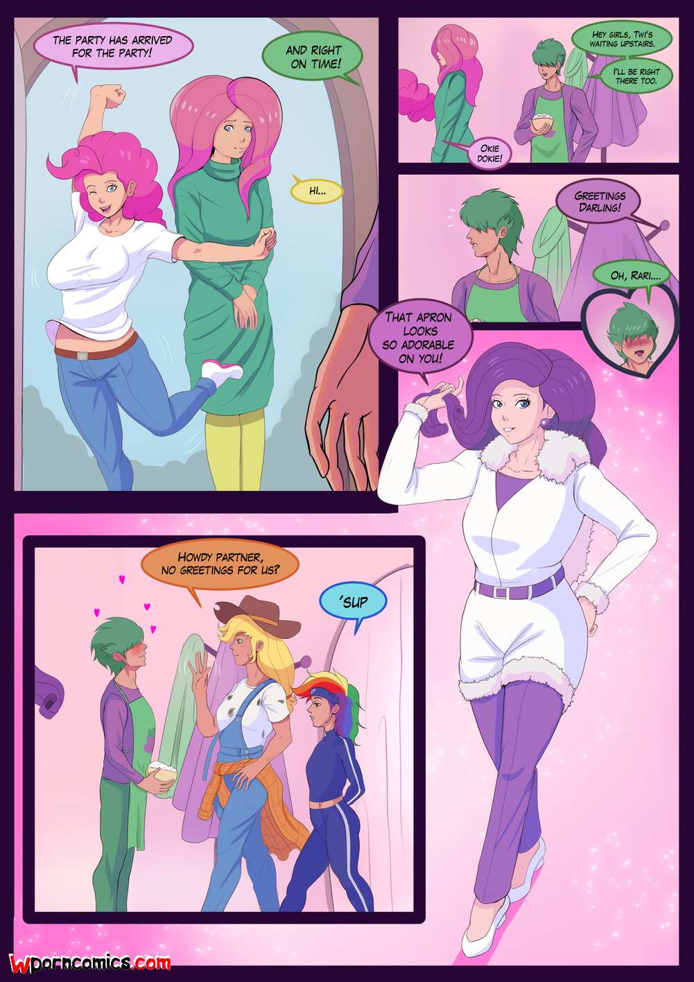 Porn comic Pink World. Annon Mlp