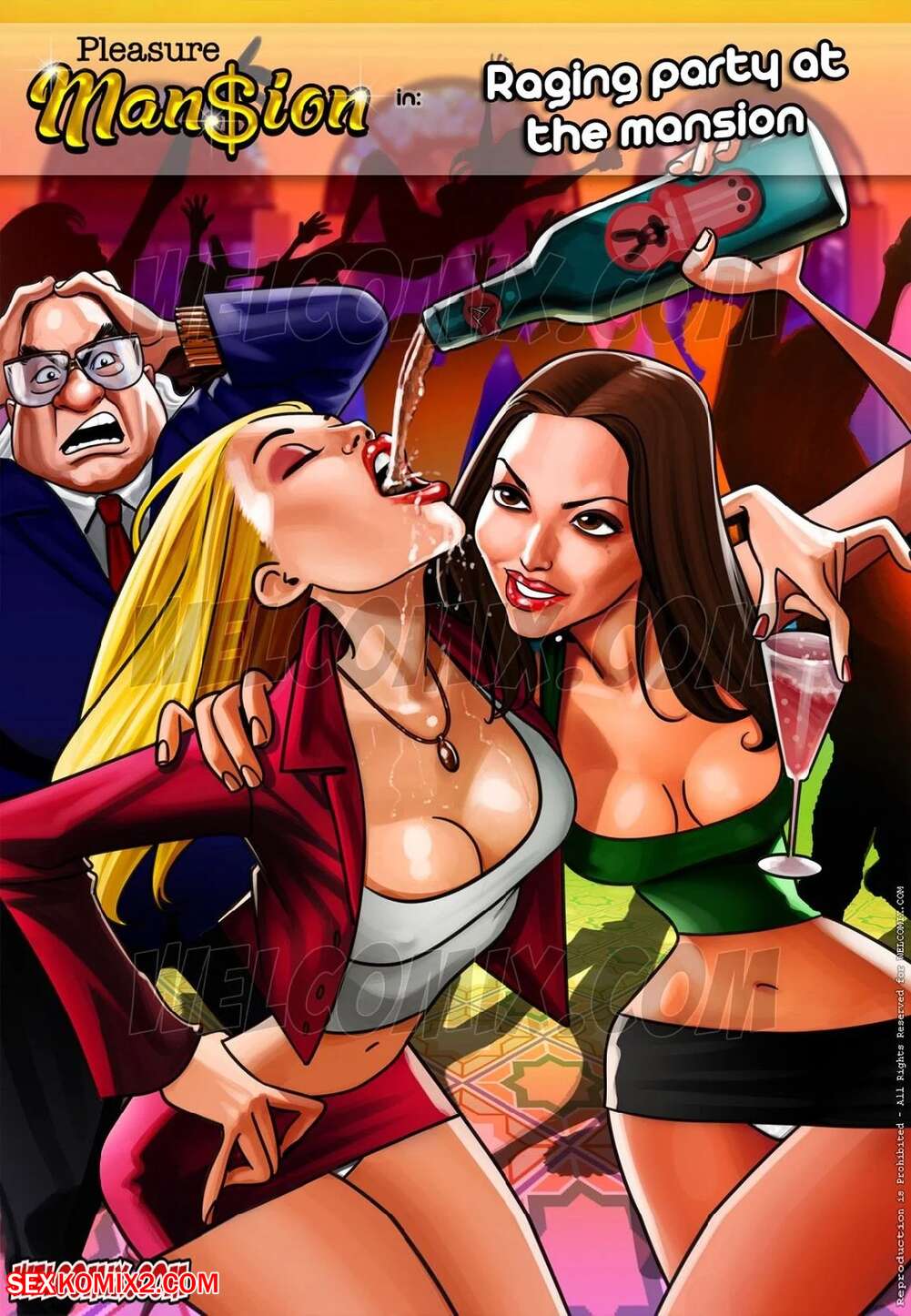 Porn comic Pleasure Mansion. Chapter 2. WC TF.
