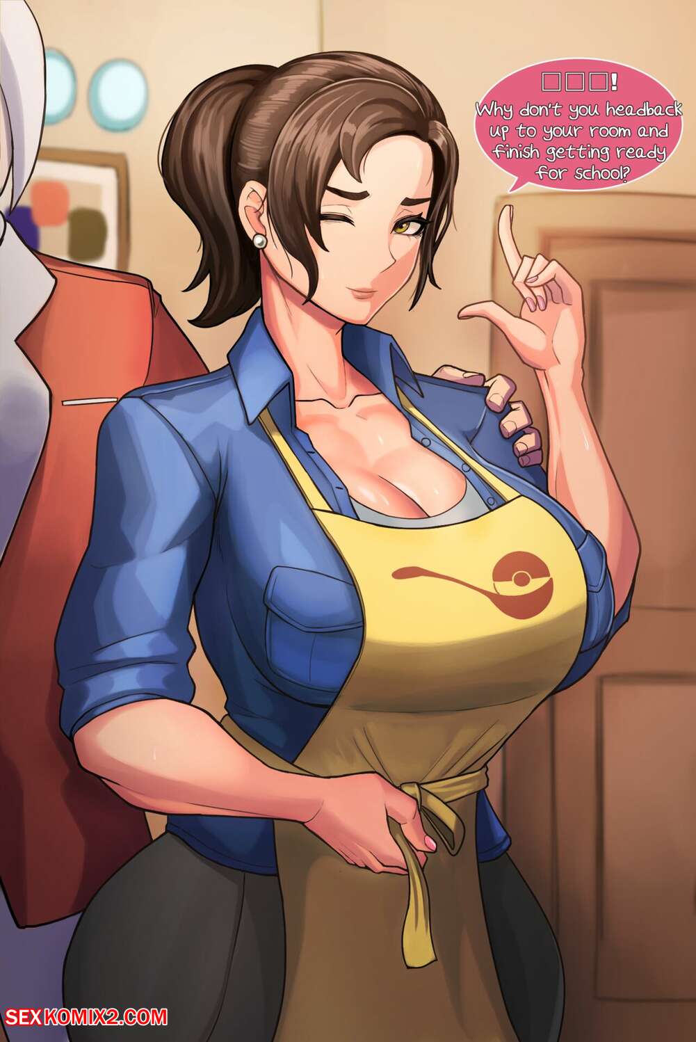 Porn comic Pokemommy. kingbang