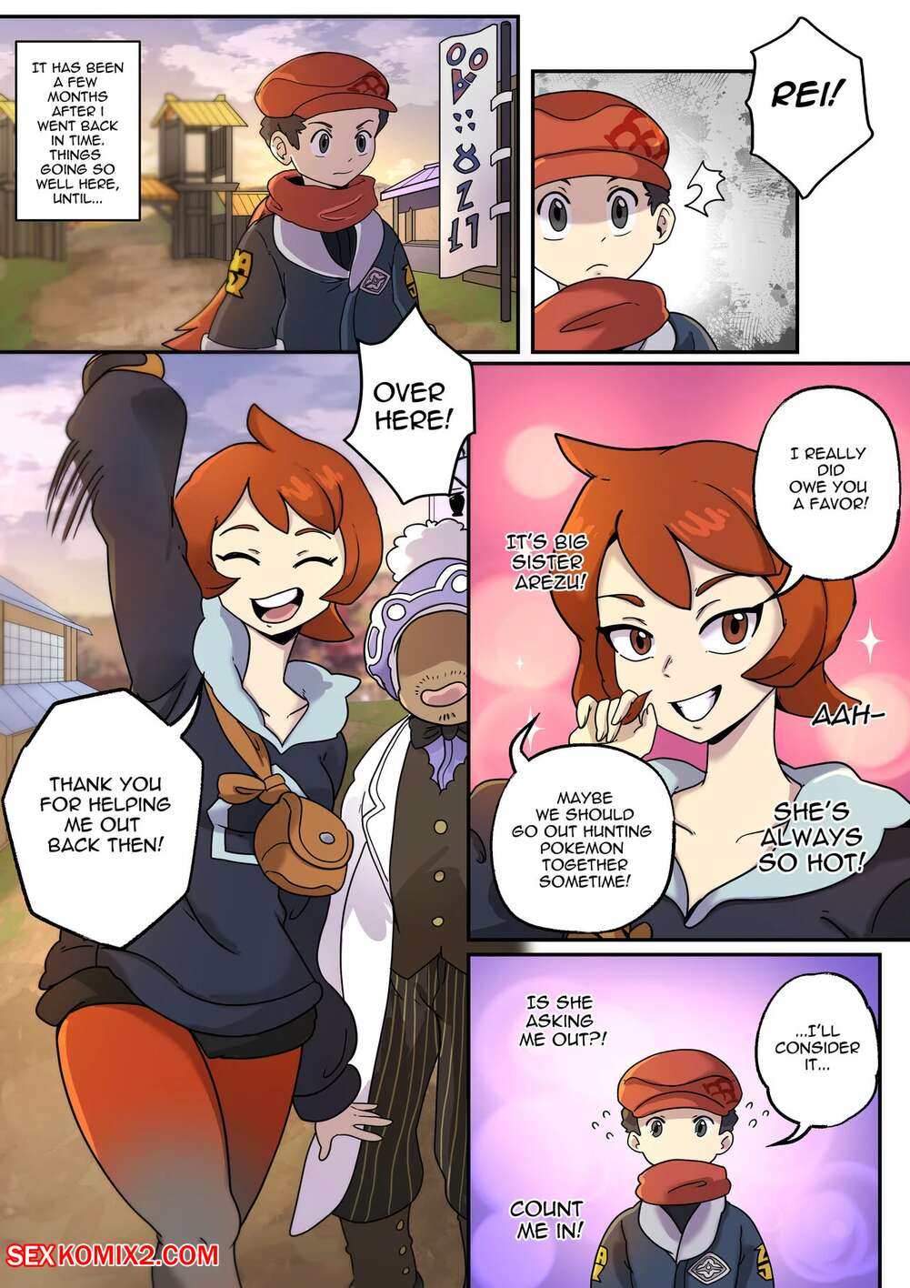 Porn comic Pokemon Legends Arceus. Pegasus TGTF