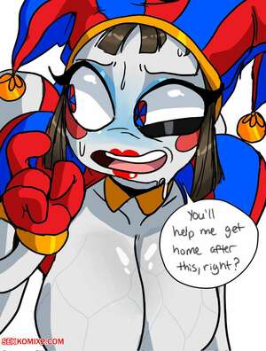 Porn comic Pomni. The Amazing Digital Circus. SEANMALIKDESIGNS