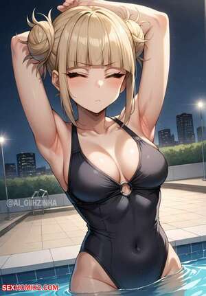 Porn comic Poolside At Night. AI Giihzinha