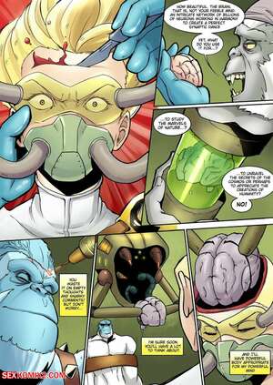 Porn comic Power Girl Body Swap. Super Man. Sugoihero.