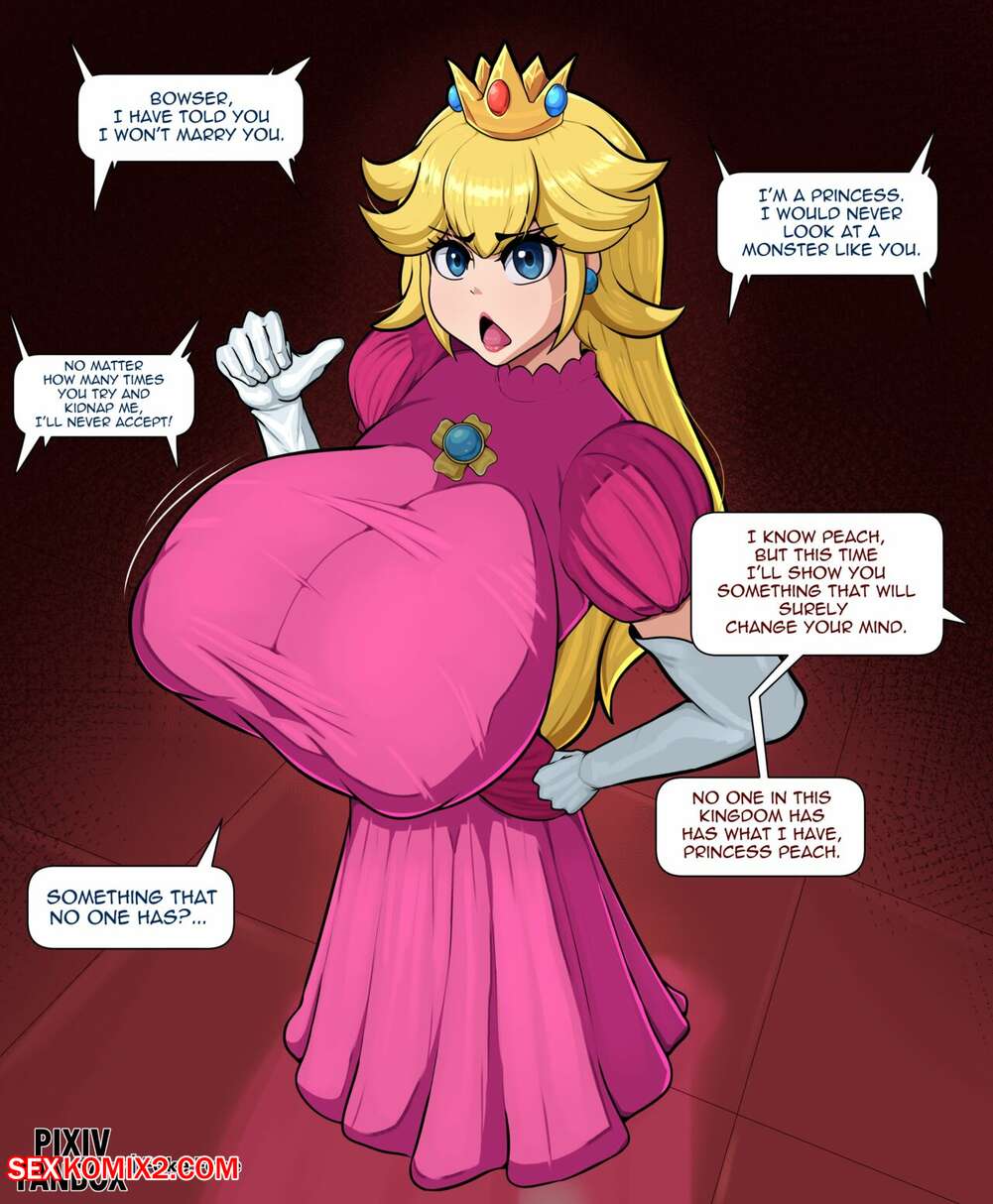 Porn comic Princess Peach x Bowser. Fake Fac
