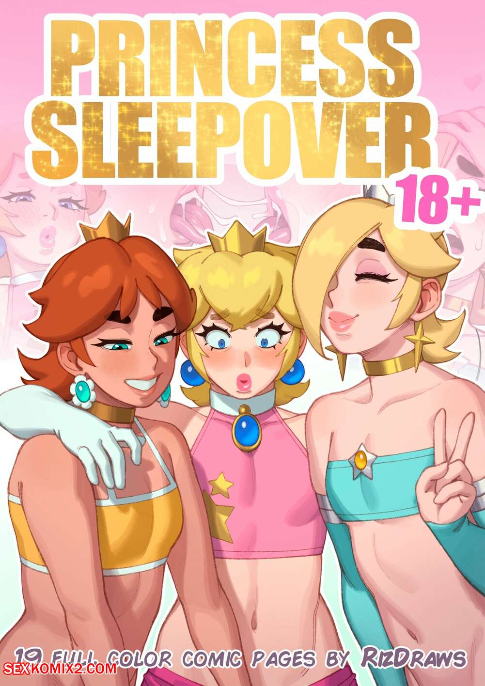 Porn comic Princess Sleepover. Rizdraws