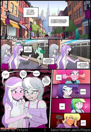 Porn comic Prurient Synchronicity. My Little Pony. Pshyzo.