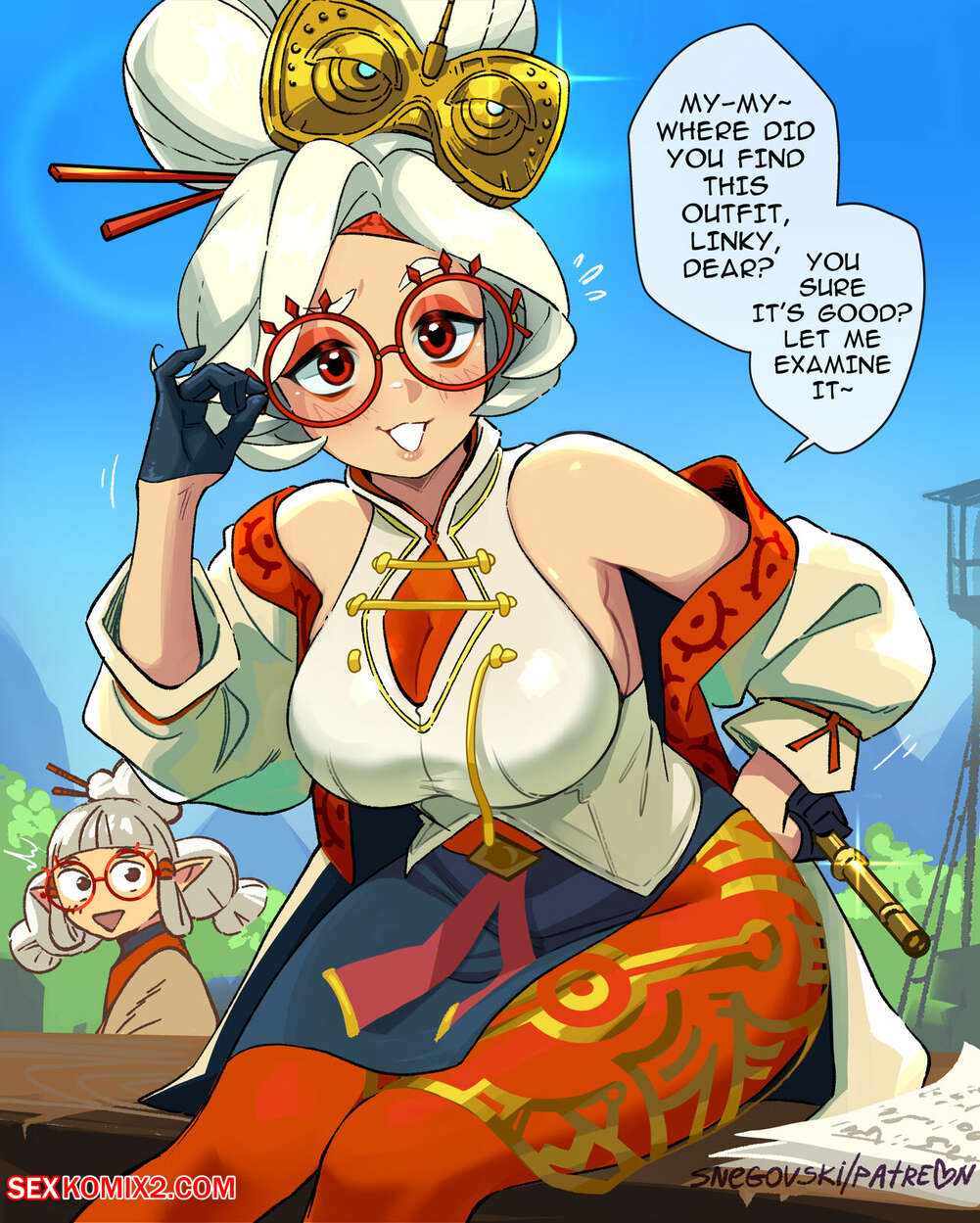 Porn comic PuhPurahs lost cutscene. Snegovski