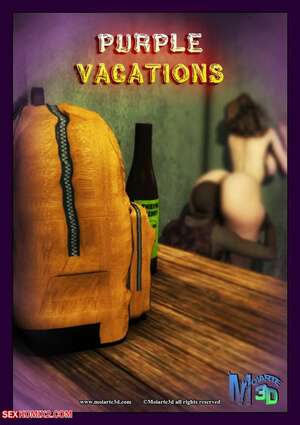 Porn comic Purple Vacation. Patr 1. Moiarte3D