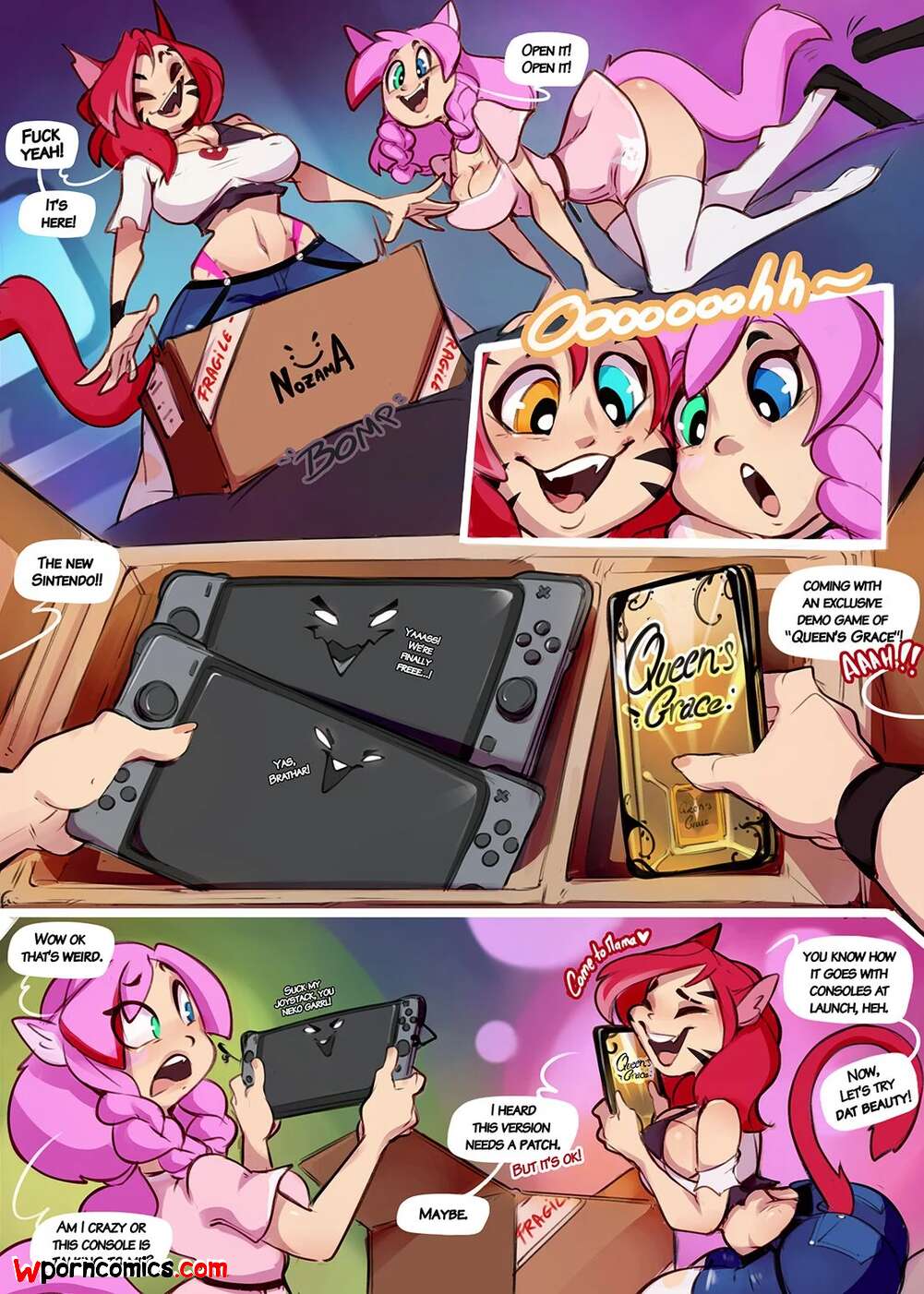 Porn comic Queens Grace. Chapter 1. Final Fantasy XIV. Spirale.