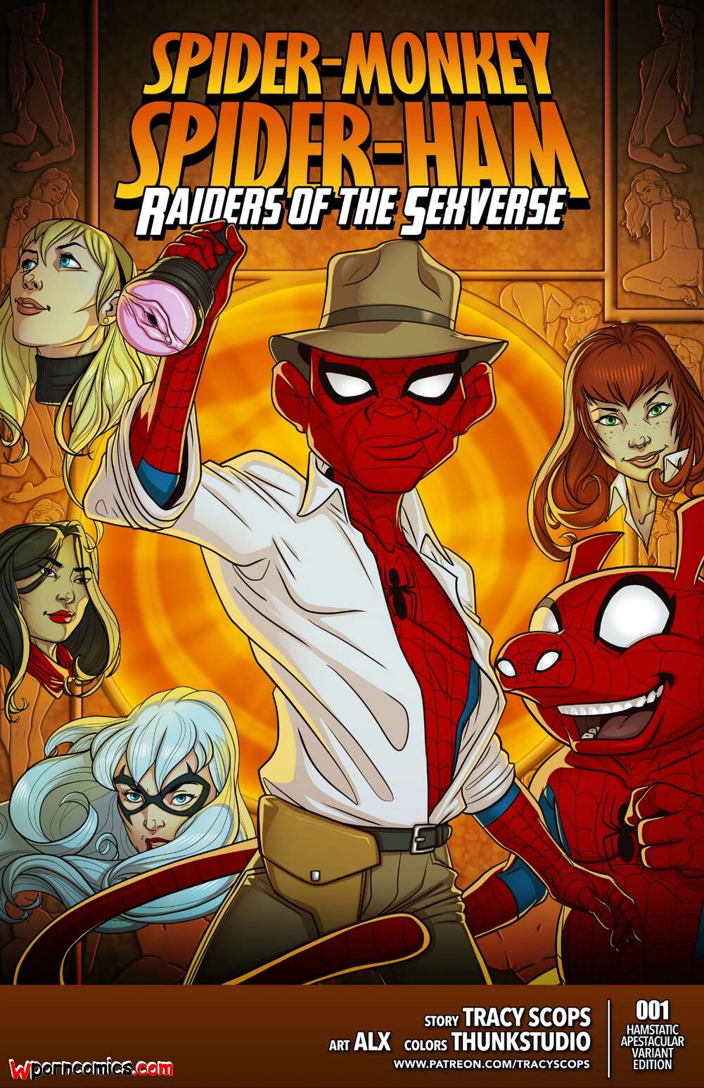 Porn comic Raiders of the Sexverse. Tracy Scops