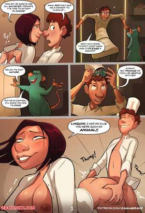 Porn comic Ratatouille. EmmaBrave