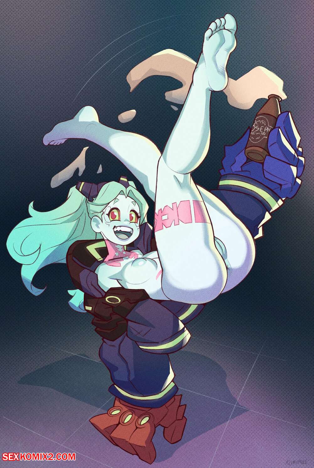 Porn comic Rebecca Cyberpunk Edgerunners. KlimSpree