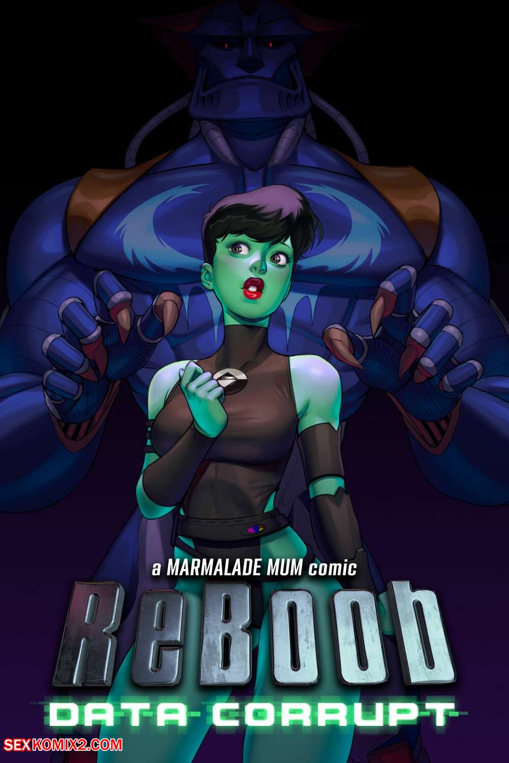 Porn comic ReBoob. Data Corrupt. Marmalade Mum.