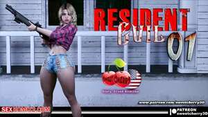 Porn comic Resident Evil. Chapter 1. MegaParodies.