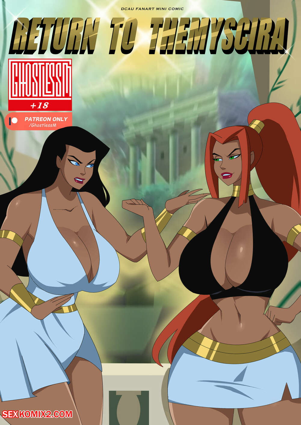Porn comic Return To Themyscira. Justice League. Ghostlessm.