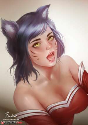 Porn comic Reward 1. Ahri. League Of Legends. Firolian.