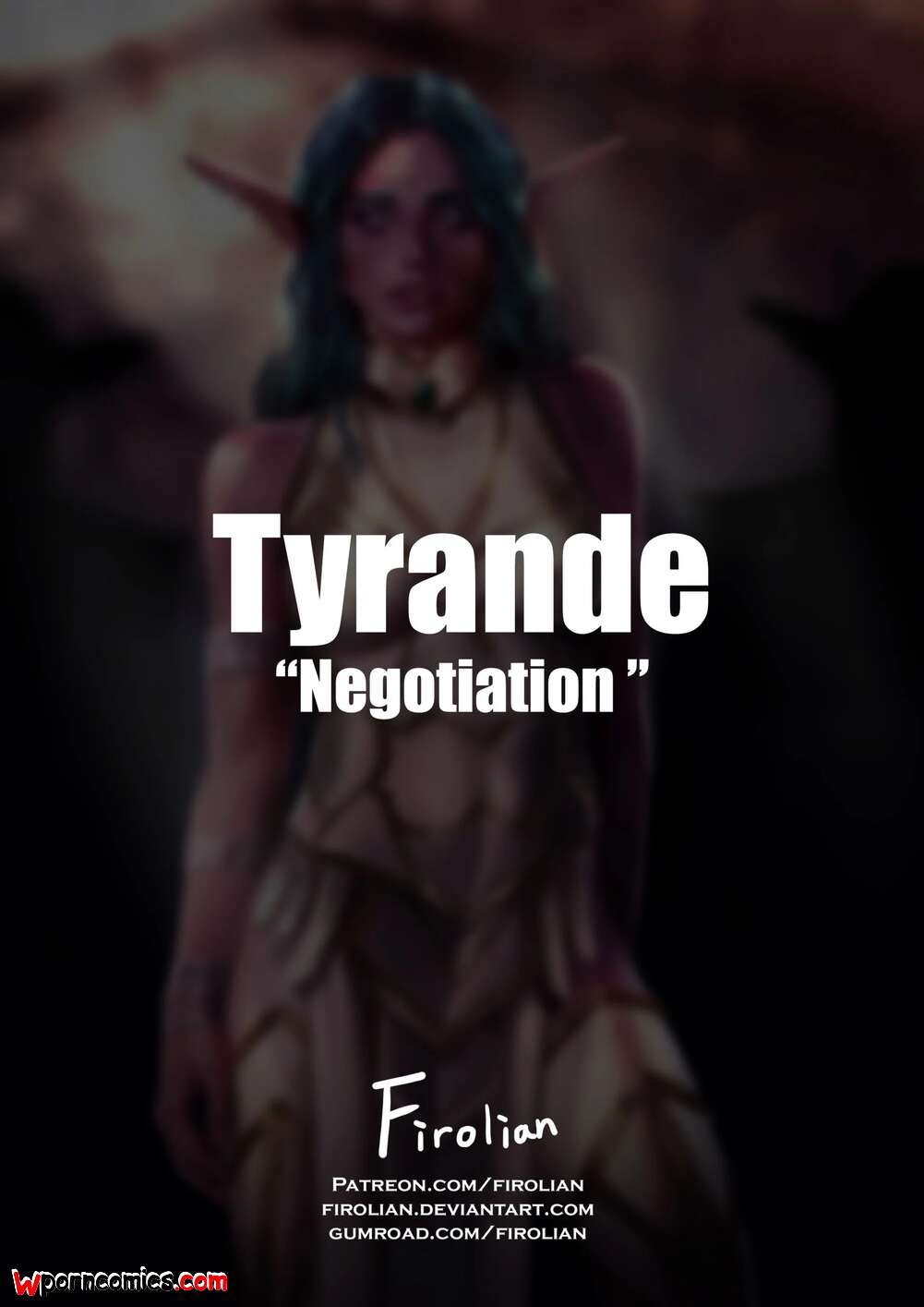 Porn comic Reward 12. Tyrande Whisperwind. World Of Warcraft. Firolian.