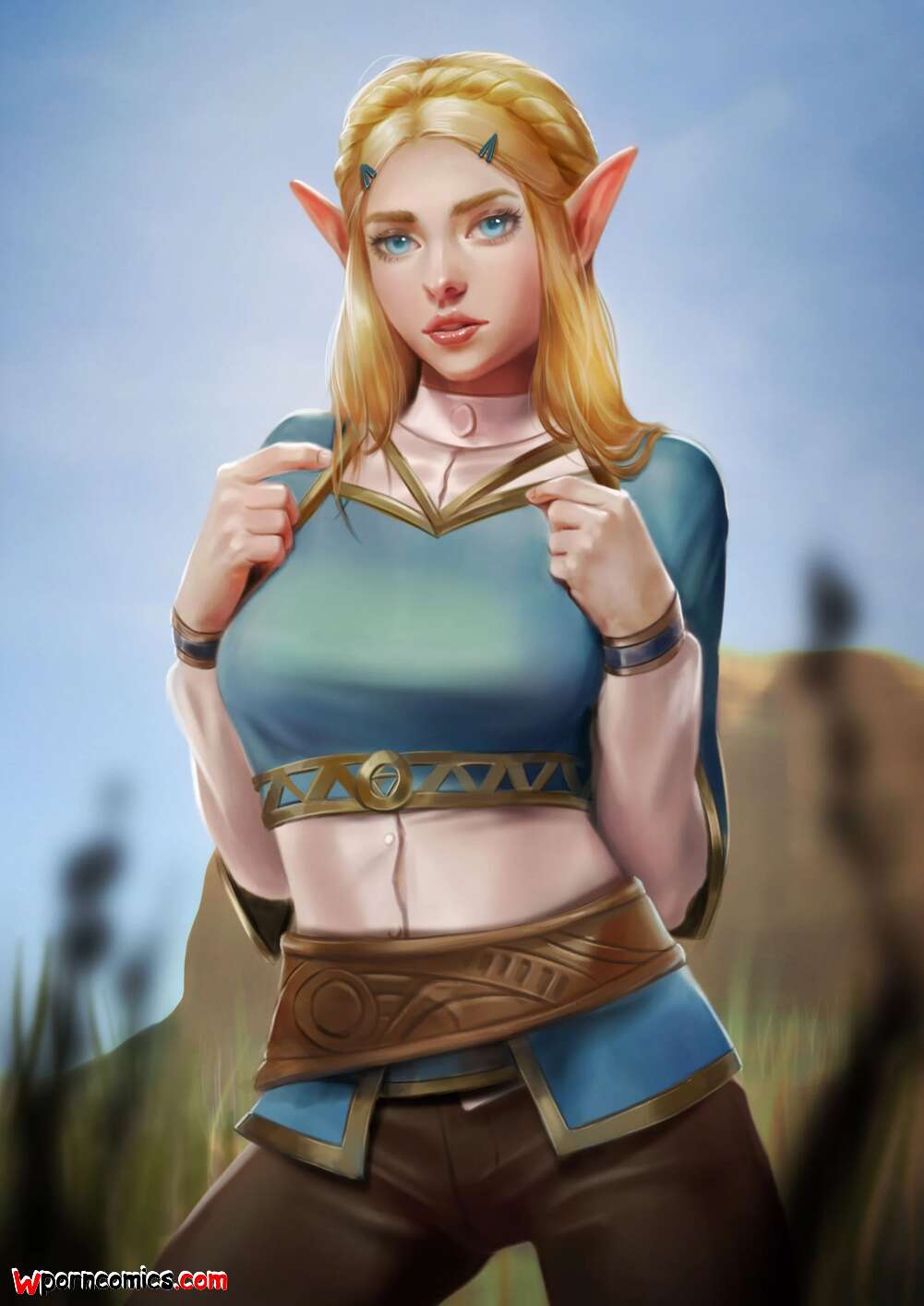 Porn comic Reward 13. Princess Zelda. The Legend Of Zelda. Firolian.