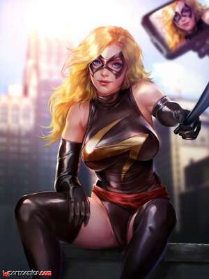 Porn comic Reward 30. Miss Marvel. The Avengers. Firolian.